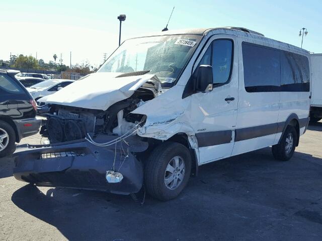 WDZPE7DD0GP195539 - 2016 MERCEDES-BENZ SPRINTER 2 WHITE photo 2