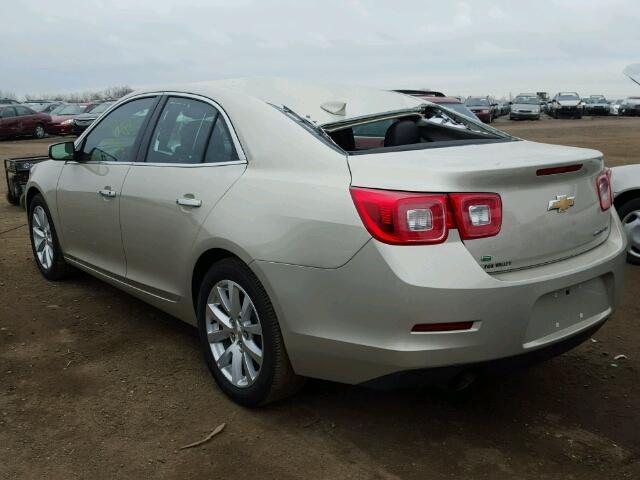 1G11F5SL2FF301195 - 2015 CHEVROLET MALIBU LTZ ოქროსფერი ფოტო 3