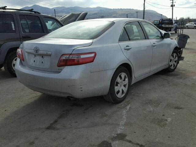 JTNBE46K273106125 - 2007 TOYOTA CAMRY NEW SILVER photo 4