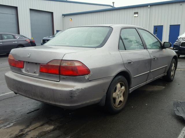 1HGCG1659YA040473 - 2000 HONDA ACCORD EX GRAY photo 4