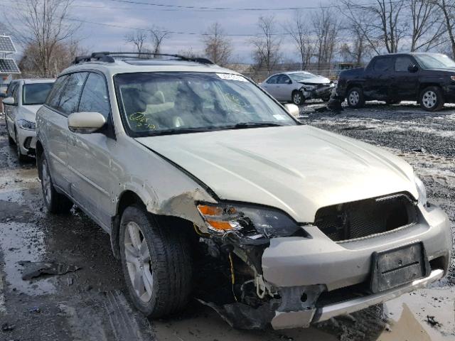 4S4BP86C154381275 - 2005 SUBARU LEGACY OUT GOLD photo 1