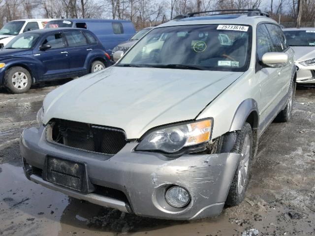 4S4BP86C154381275 - 2005 SUBARU LEGACY OUT GOLD photo 2