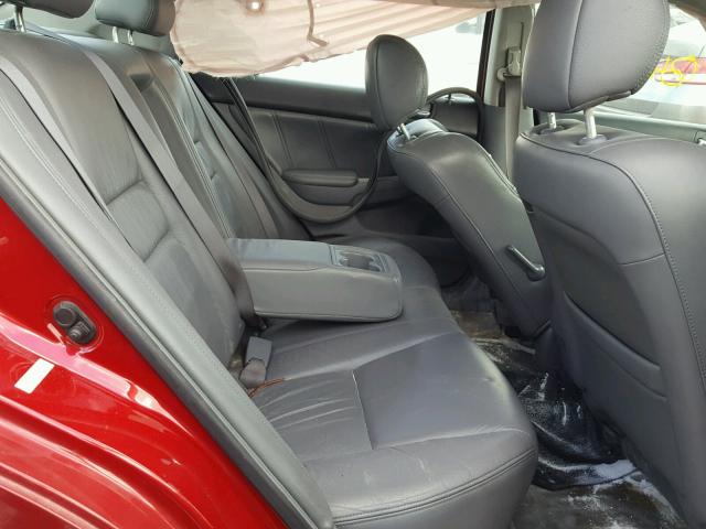 1HGCM56767A109359 - 2007 HONDA ACCORD EX RED photo 6