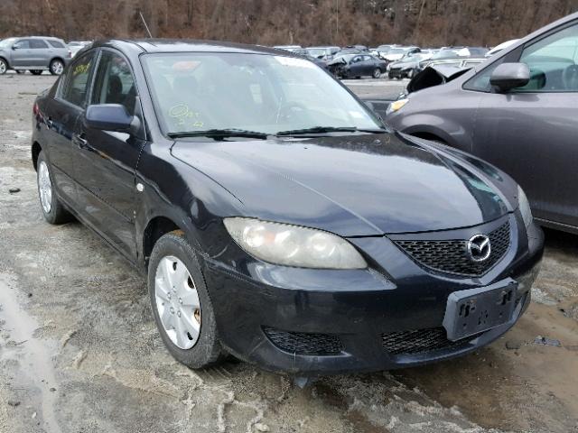 JM1BK12F651219900 - 2005 MAZDA 3 I BLACK photo 1