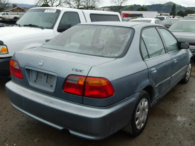 2HGEJ6610YH521637 - 2000 HONDA CIVIC BASE GREEN photo 4