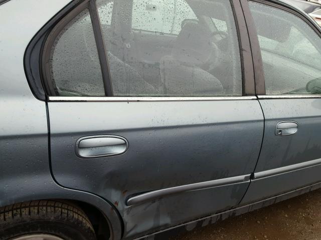 2HGEJ6610YH521637 - 2000 HONDA CIVIC BASE GREEN photo 6