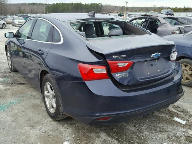 1G1ZB5ST8GF176588 - 2016 CHEVROLET MALIBU LS Mavi foto 3