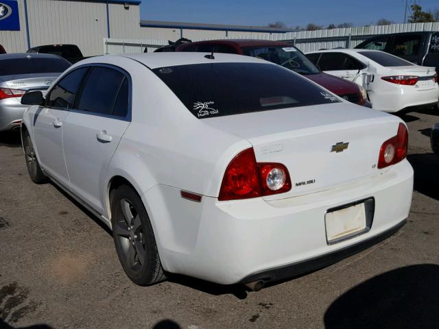 1G1ZJ57B69F114726 - 2009 CHEVROLET MALIBU 2LT WHITE photo 3