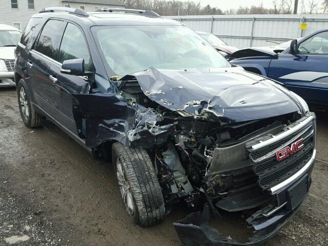 1GKKVSKD5FJ297716 - 2015 GMC ACADIA SLT BLUE photo 1