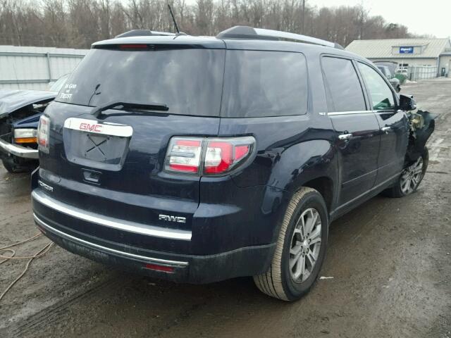 1GKKVSKD5FJ297716 - 2015 GMC ACADIA SLT ლურჯი ფოტო 4