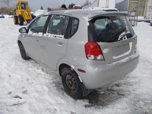 KL2TW65658B209491 - 2008 PONTIAC WAVE SE SILVER photo 3