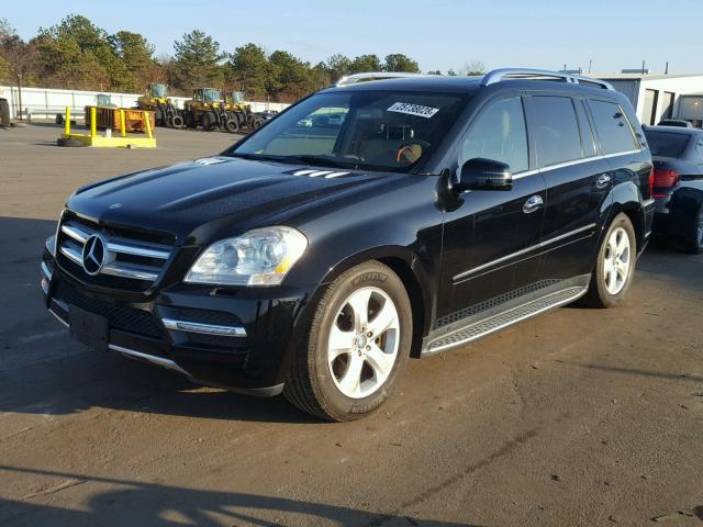 4JGBF7BE7CA767203 - 2012 MERCEDES-BENZ GL 450 4MA BLACK photo 2