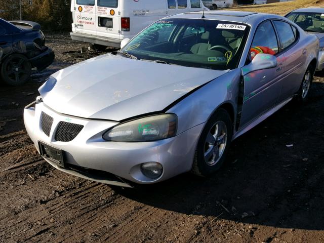2G2WP522751277634 - 2005 PONTIAC GRAND PRIX SILVER photo 2