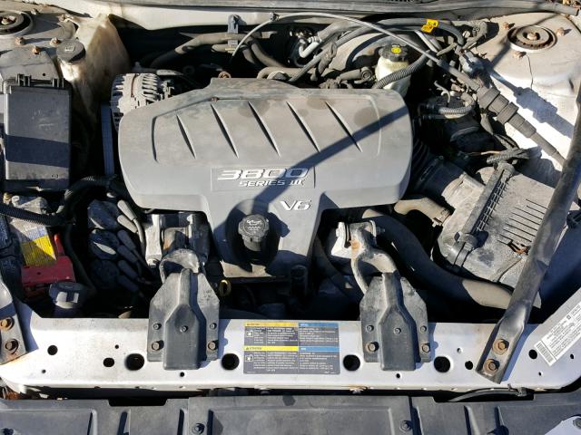 2G2WP522751277634 - 2005 PONTIAC GRAND PRIX SILVER photo 7