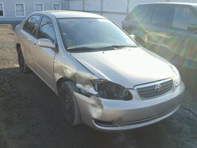 2T1BR32E57C716255 - 2007 TOYOTA COROLLA CE BEIGE photo 1