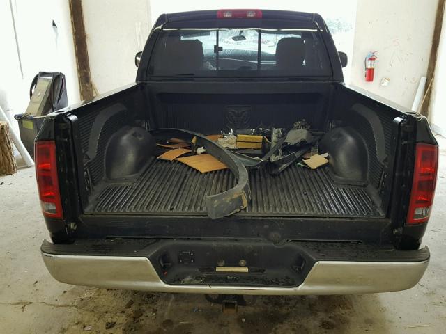 1D7HA16N44J293559 - 2004 DODGE RAM 1500 S BLACK photo 6