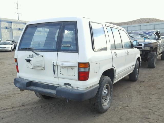 JACDH58V7N7902715 - 1992 ISUZU TROOPER S WHITE photo 4