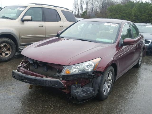 1HGCP2F43CA053161 - 2012 HONDA ACCORD LXP MAROON photo 2