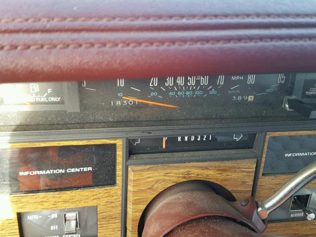 1G6AL5786EE631028 - 1984 CADILLAC ELDORADO RED photo 8