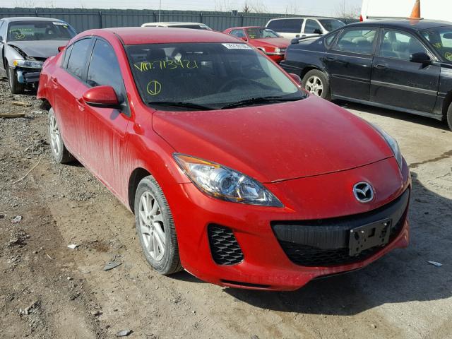 JM1BL1V7XD1713421 - 2013 MAZDA 3 I RED photo 1