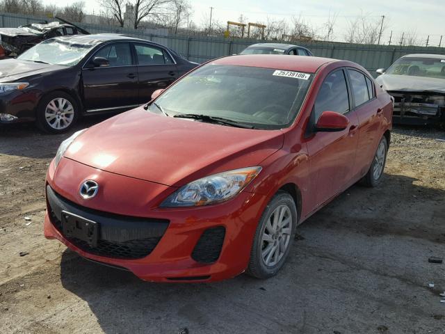 JM1BL1V7XD1713421 - 2013 MAZDA 3 I RED photo 2