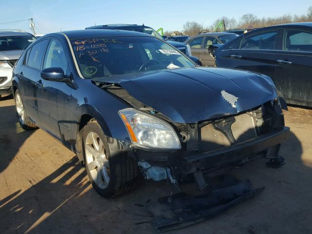 1N4BA41E48C805913 - 2008 NISSAN MAXIMA SE BLUE photo 1