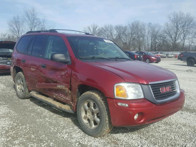 1GKDS13S122283258 - 2002 GMC ENVOY RED photo 1