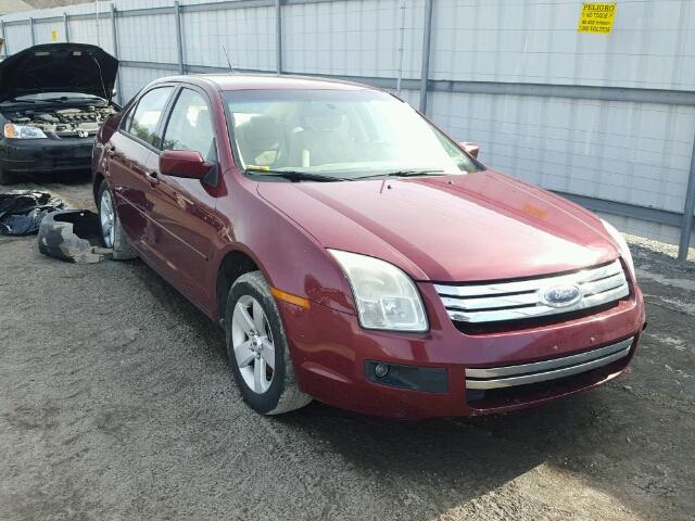 3FAHP01137R145989 - 2007 FORD FUSION SE MAROON photo 1