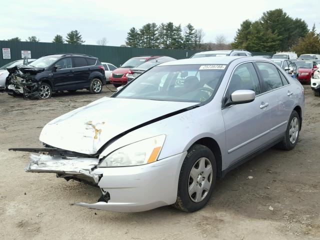 1HGCM56465A025321 - 2005 HONDA ACCORD LX SILVER photo 2