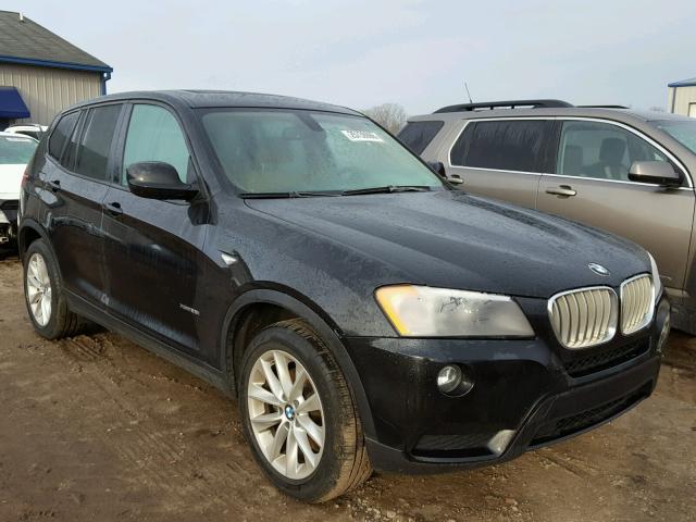 5UXWX9C57D0A28550 - 2013 BMW X3 XDRIVE2 BLACK photo 1