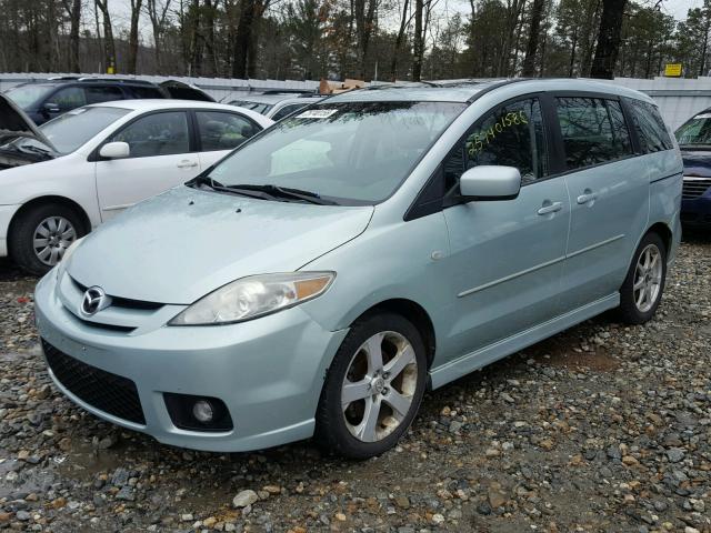 JM1CR29LX70141700 - 2007 MAZDA 5 SILVER photo 2