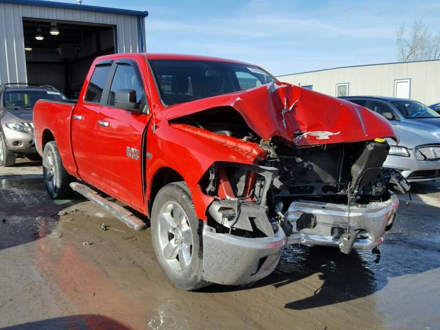 1C6RR7GT3FS669986 - 2015 RAM 1500 SLT RED photo 1