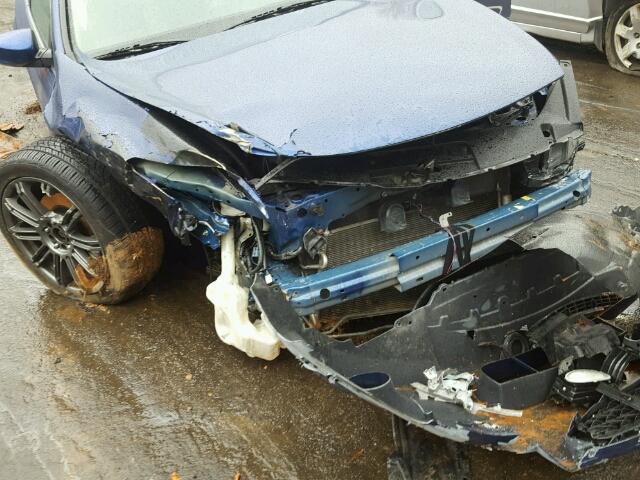 1HGCS2B85AA009263 - 2010 HONDA ACCORD EXL BLUE photo 9