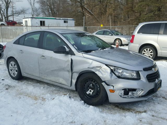 1G1PA5SG8F7184907 - 2015 CHEVROLET CRUZE LS SILVER photo 1