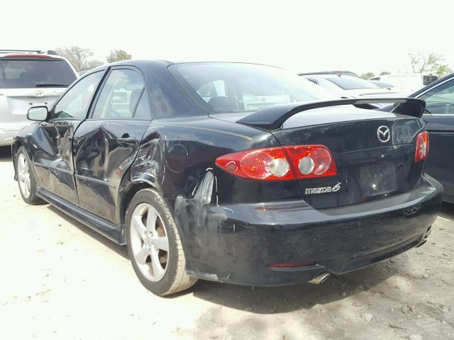 1YVFP80C535M48945 - 2003 MAZDA 6 I BLACK photo 3