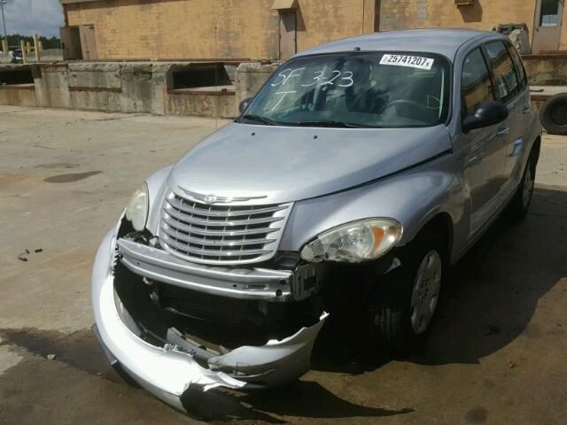 3A4FY48896T358378 - 2006 CHRYSLER PT CRUISER SILVER photo 2