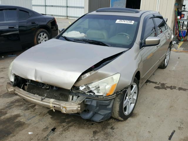 1HGCM56613A024950 - 2003 HONDA ACCORD EX TAN photo 2