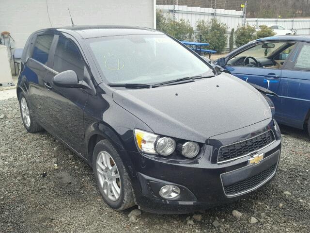 1G1JC6SH4D4182049 - 2013 CHEVROLET SONIC LT BLACK photo 1