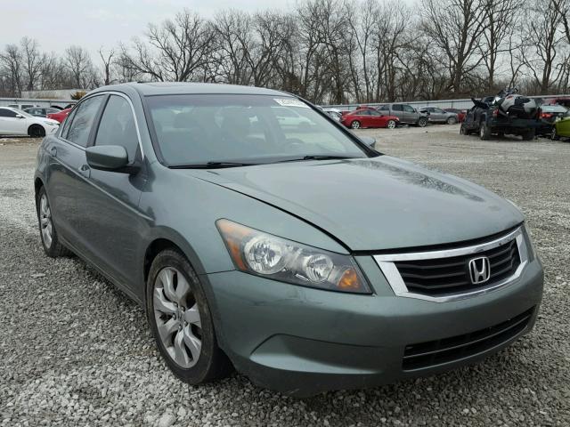 1HGCP26749A099133 - 2009 HONDA ACCORD EX GREEN photo 1