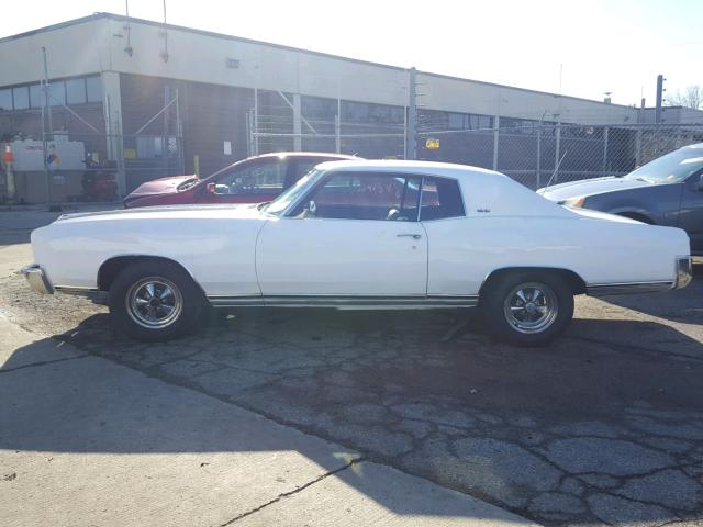 138571K158453 - 1971 CHEVROLET MONTECARLO WHITE photo 10