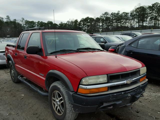 1GCDT13X93K136868 - 2003 CHEVROLET S TRUCK S1 RED photo 1