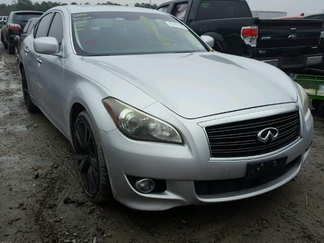 JN1BY1AP1BM320297 - 2011 INFINITI M37 SILVER photo 1