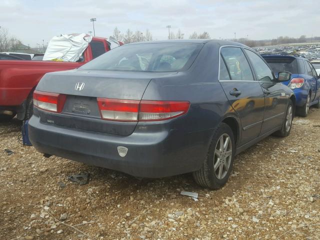 1HGCM66583A087783 - 2003 HONDA ACCORD BLUE photo 4