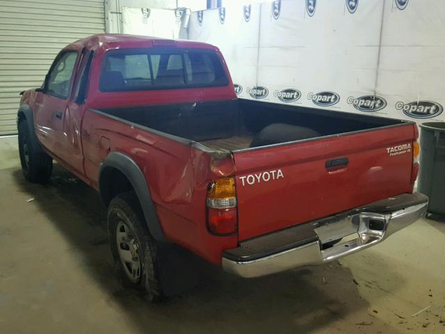 5TESN92N63Z249317 - 2003 TOYOTA TACOMA XTR RED photo 3