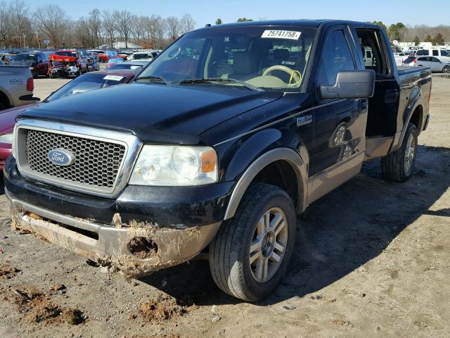 1FTPW14V56FB03722 - 2006 FORD F150 SUPER BLACK photo 2