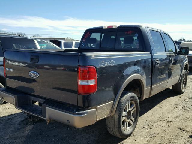 1FTPW14V56FB03722 - 2006 FORD F150 SUPER BLACK photo 4