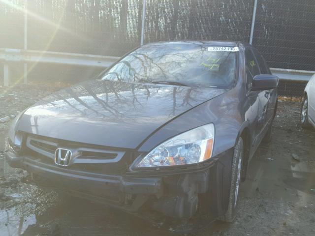 1HGCM66544A042597 - 2004 HONDA ACCORD EX GRAY photo 2