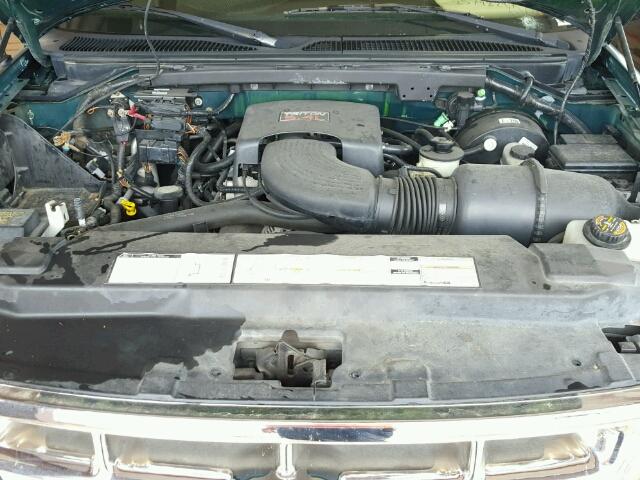 1FTFX27L8VKD58816 - 1997 FORD F250 GREEN photo 7