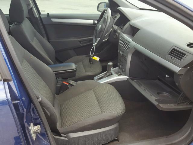 W08AT671185082809 - 2008 SATURN ASTRA XR BLUE photo 5