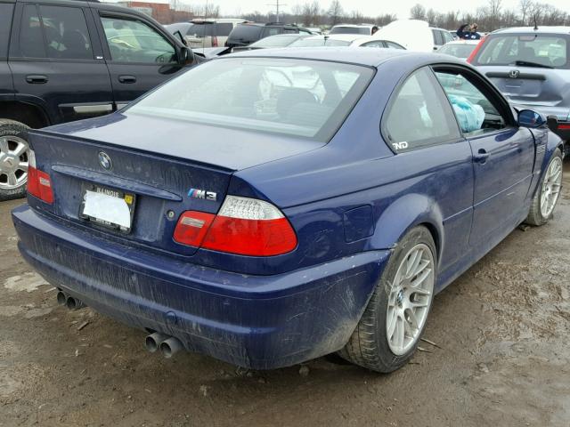 WBSBL93496PN63768 - 2006 BMW M3 BLUE photo 4